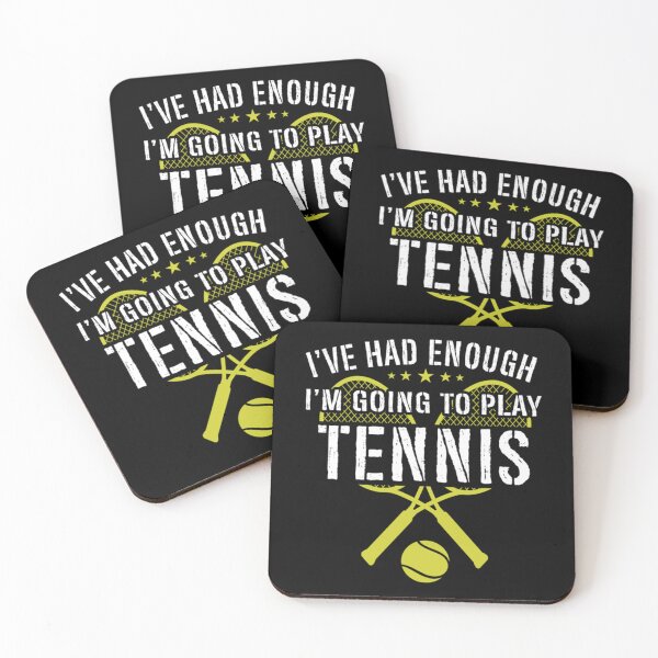 Aperçu de l'œuvre J'en ai assez, je vais jouer au tennis T-shirt classique créée et vendue par ximenagene.