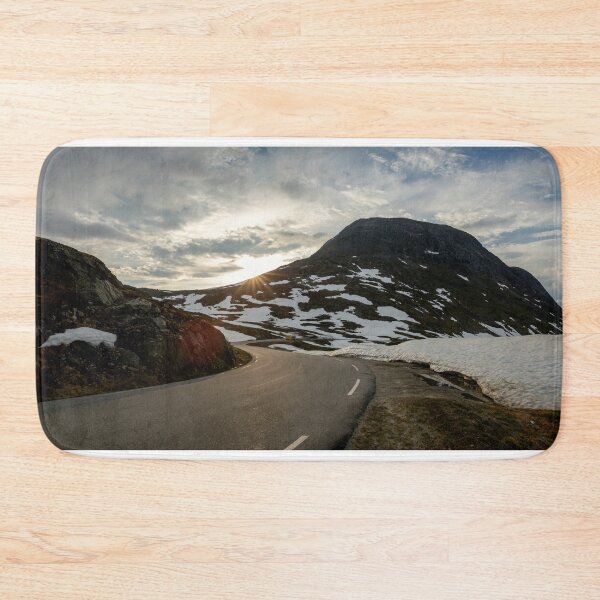 Item preview, Trollstigen road in Norway - curvy mountain road in winter designed and sold by Mikołaj Niemczewski.