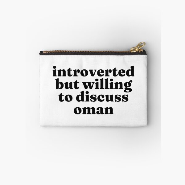 Item preview, Introverted But Willing To Discuss Oman - Omanian designed and sold by MountainD.