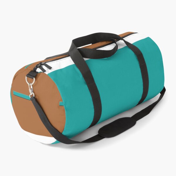 Item preview, Aqua and light brown dualtone with aqua stripes designed and sold by UniqueDesignHub.