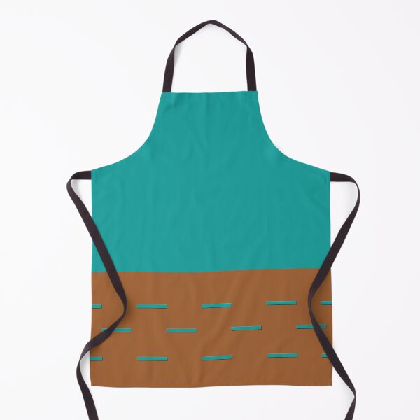 Item preview, Aqua and light brown dualtone with aqua stripes designed and sold by UniqueDesignHub.