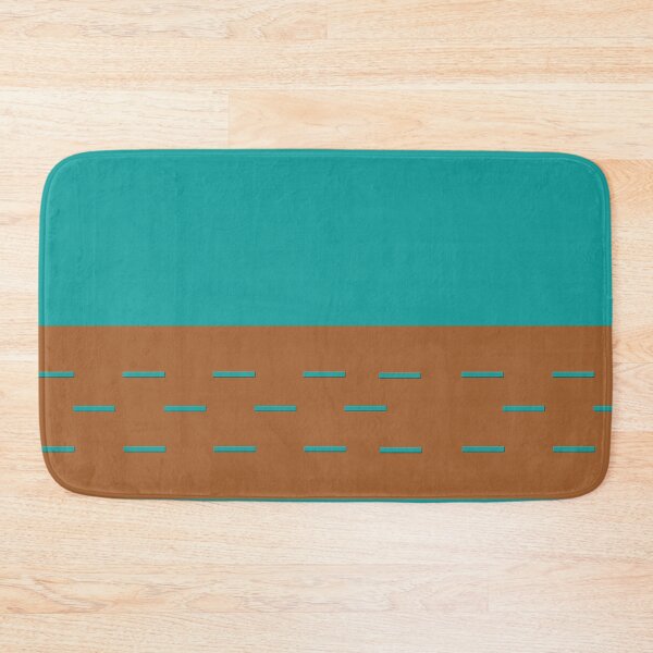 Item preview, Aqua and light brown dualtone with aqua stripes designed and sold by UniqueDesignHub.