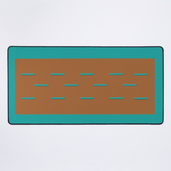 Item preview, Aqua and light brown dualtone with aqua stripes designed and sold by UniqueDesignHub.