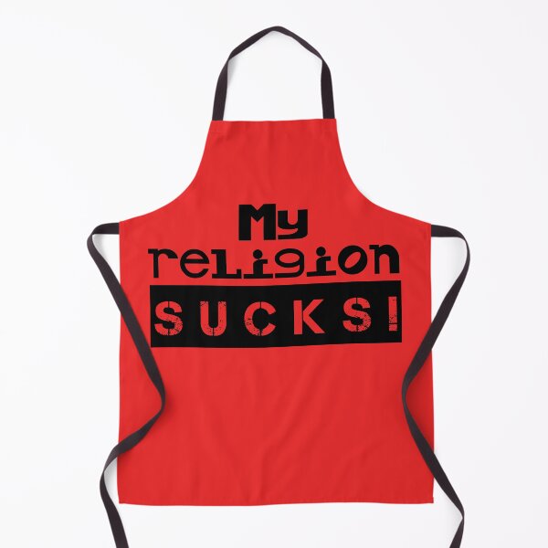 Item preview, My religion sucks! (black) designed and sold by SolidEarthArt.