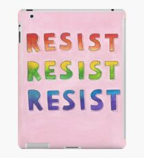 resist resist resist iPad Case/Skin