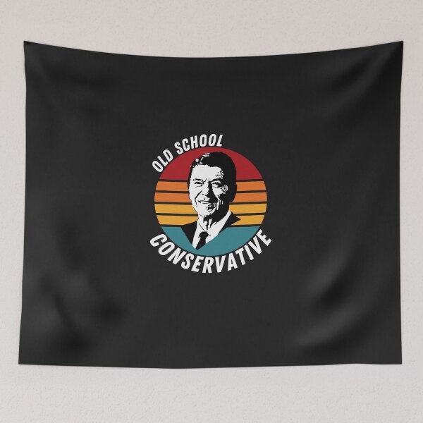 Item preview, Old School Conservative - Ronald Reagan E designed and sold by reckersd.