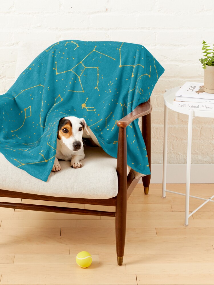 Thumbnail 4 of 6, Pet Blanket, Northern Celestial Hemisphere designed and sold by Feroniae.