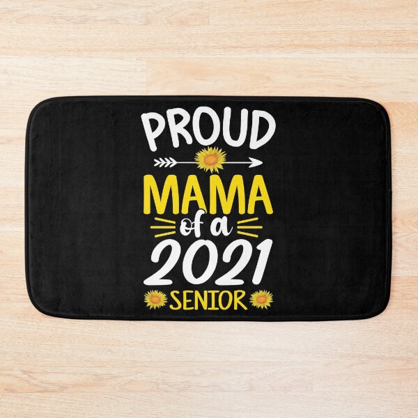 Artikelvorschau, Stolze Mutter eines 2021 Senior Graduates Funny Mothers Day entworfen und verkauft von haselshirt.