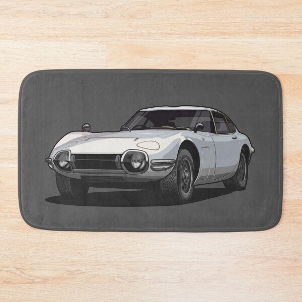 Item preview, Artwork Toyota 2000  GT Classic White japan racing Icon designed and sold by SketchNinja.