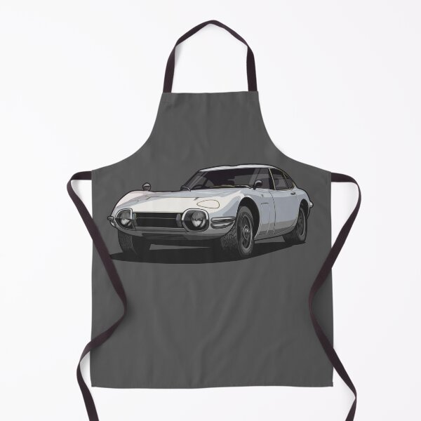 Item preview, Artwork Toyota 2000 GT Classic White japan racing Icon designed and sold by SketchNinja.