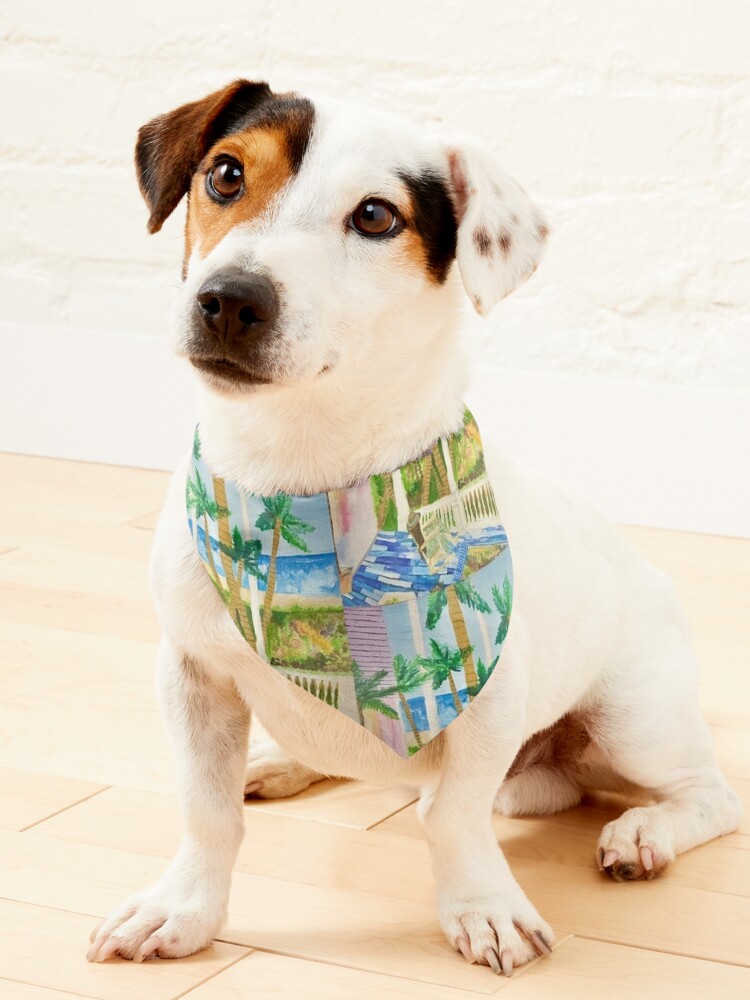 Tropical Palm Tree Collar