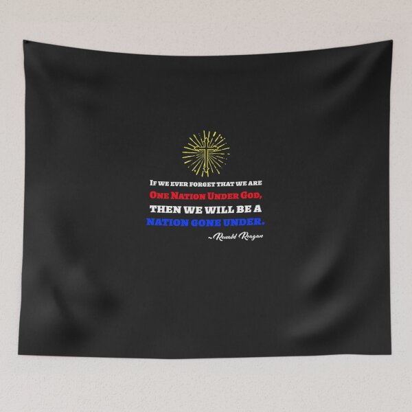 Item preview, One Nation Under God - Ronald Reagan designed and sold by reckersd.