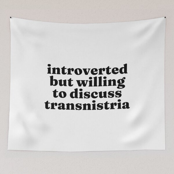 Item preview, Introverted But Willing To Discuss Antigua and Barbuda - Antiguan designed and sold by MountainD.