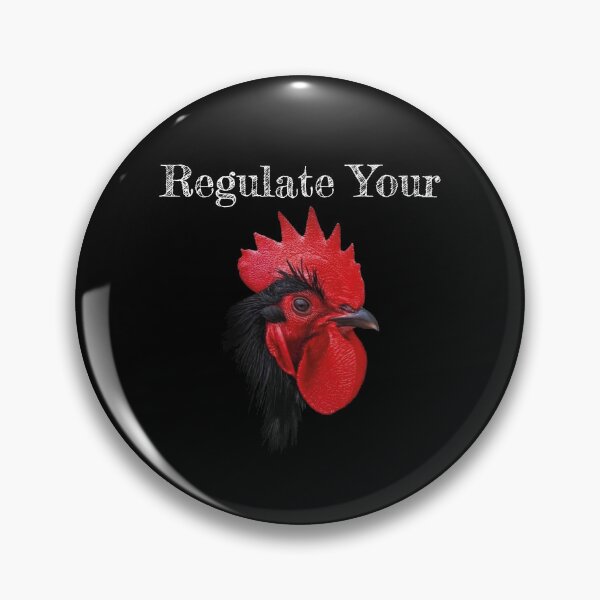 Item preview, Regulate Your Cock Rooster Reproductive Rights designed and sold by ZaraPrint.
