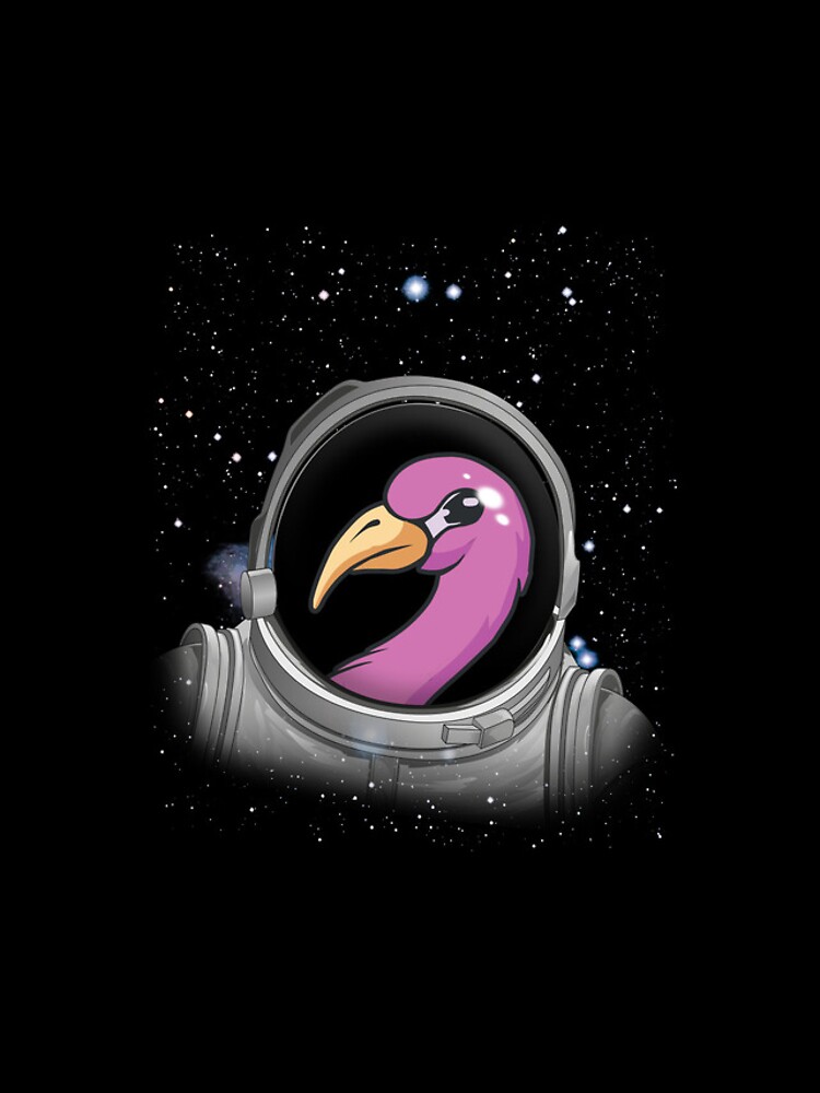 Imagen 4 de 4, Funda de iPhone con la obra Flamingo Astronaut Space Astronomy Astronaut Flamingo Gear, diseñada y vendida por DynamicDesign.