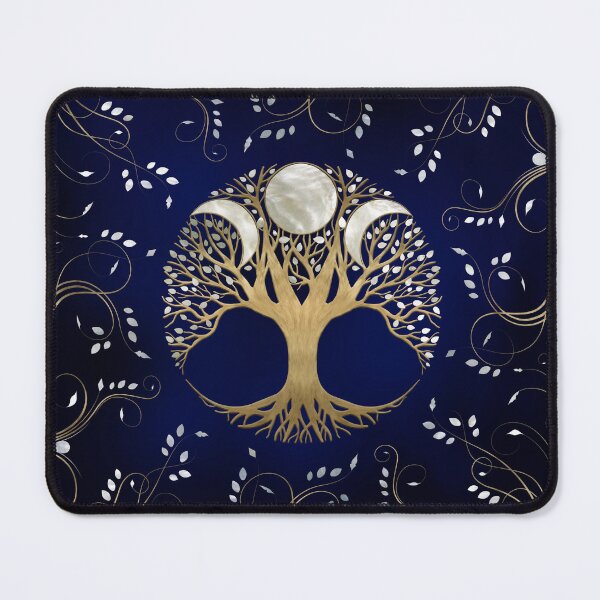Item preview, Triple Moon - Tree of life Ornament designed and sold by k9printart.