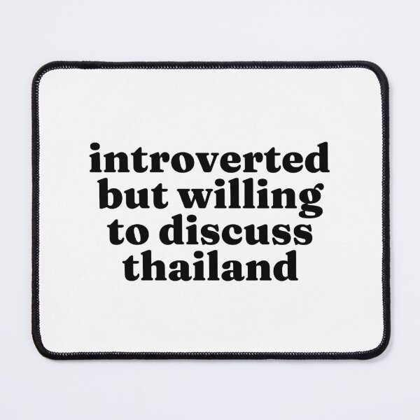 Item preview, Introverted But Willing To Discuss Denmark - Danish designed and sold by MountainD.