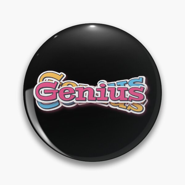 Item preview, Genius designed and sold by WordsGamersUse.