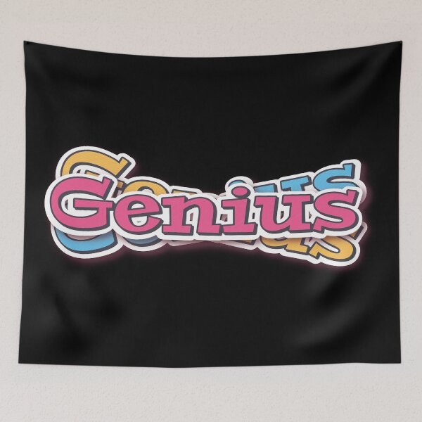 Item preview, Genius designed and sold by WordsGamersUse.