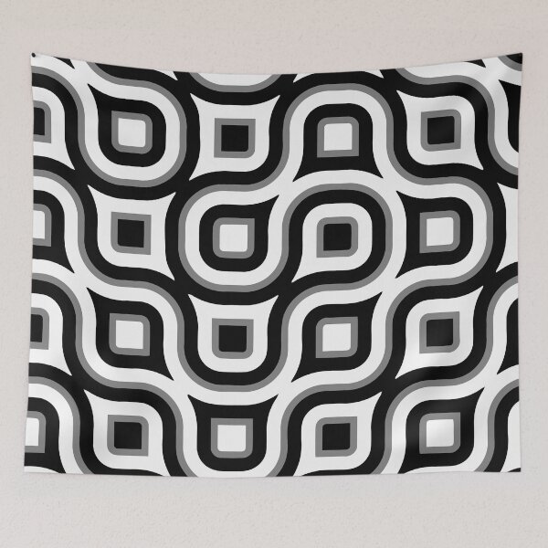 Item preview, Abstract Black and White Art  designed and sold by Tshirtstory.
