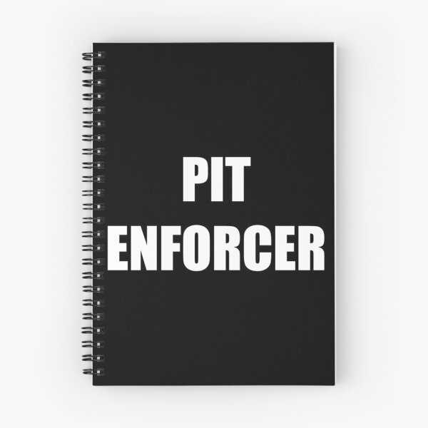Item preview, PIT ENFORCER   designed and sold by StrayHeadcovers.