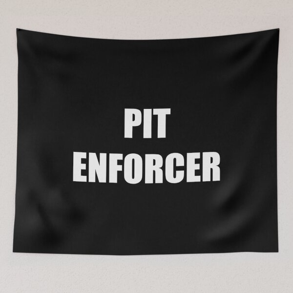 Item preview, PIT ENFORCER   designed and sold by StrayHeadcovers.