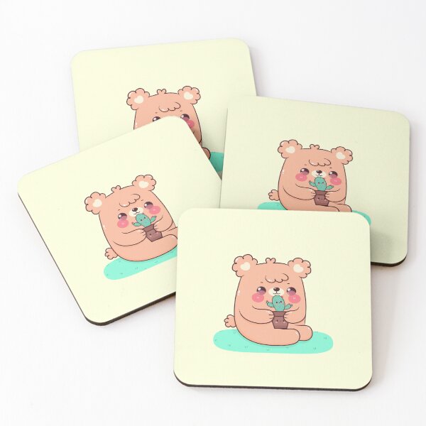 Item preview, Plant lover Bear designed and sold by Minidooods.