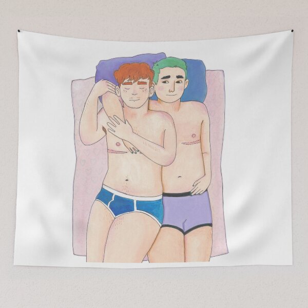 Item preview, cuddling boys designed and sold by theo cook.