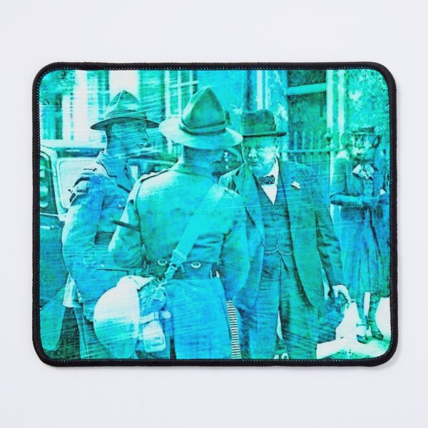 Item preview, Churchill greeting newly arrived NZ Servicemen on a London street, 1940 designed and sold by CristalleLisa.