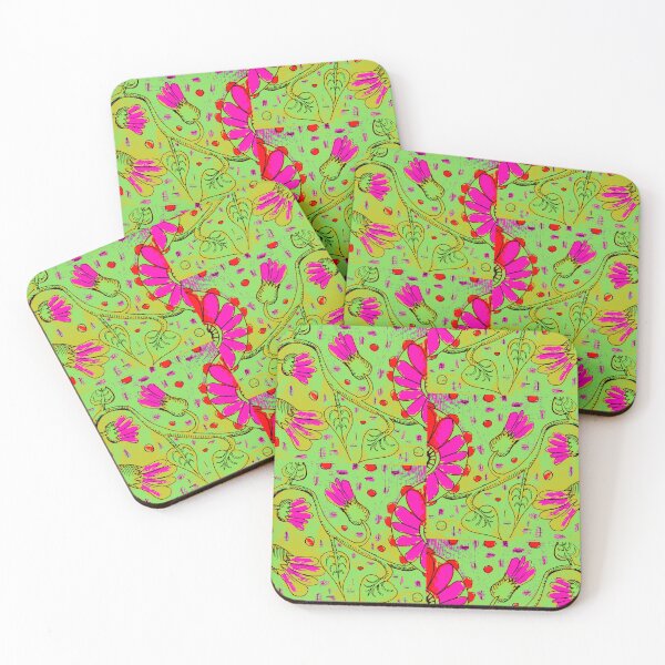 Item preview, Maurice the flowery pink snake designed and sold by Nickdavisinghe.