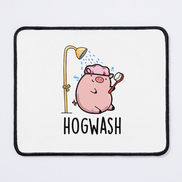 Item preview, Hogwash Funny Pig Puns designed and sold by punnybone.