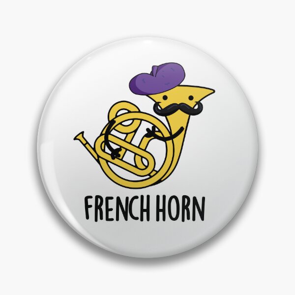 Item preview, French Horn Funny Instrument Puns  designed and sold by punnybone.