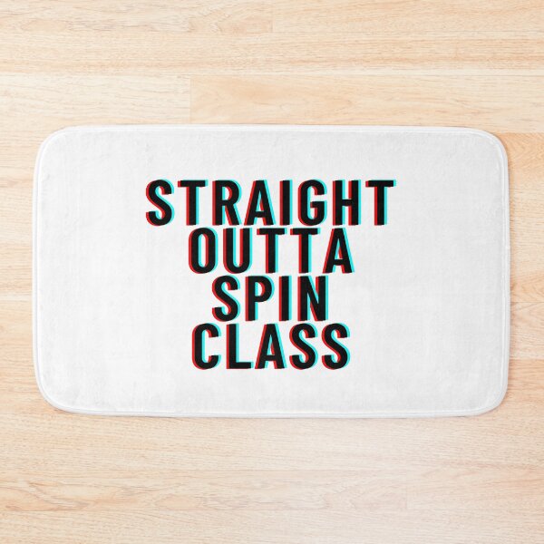 Item preview, Straight outta spin class designed and sold by marianna cotaru.