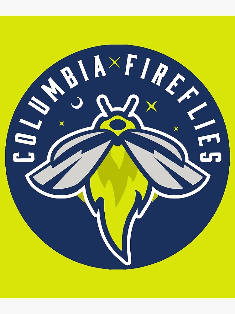 "The ColumbiaFireflies Logo" Poster for Sale by pixsuperstar Redbubble