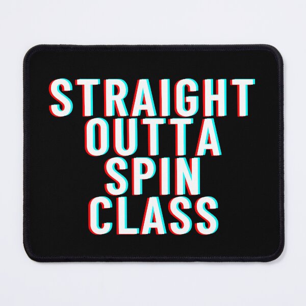 Item preview, Straight outta spin class designed and sold by marianna cotaru.