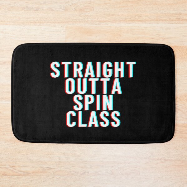Item preview, Straight outta spin class designed and sold by marianna cotaru.