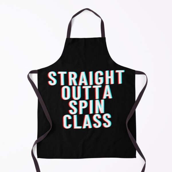 Item preview, Straight outta spin class designed and sold by marianna cotaru.