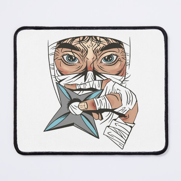 Item preview, Ninja with throwing star shuriken designed and sold by Rob-Son.