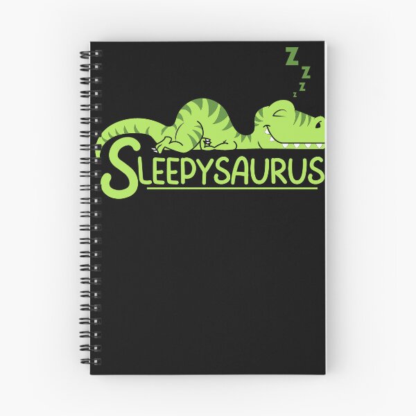 Item preview, Sleepysaurus | The Hating Game | Dinosaur Sleeping Late designed and sold by wrinkledhippie.
