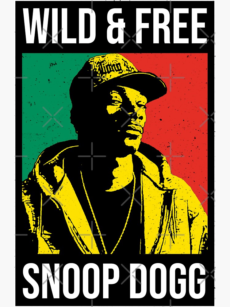 "Young Wild And Free Snoop Dogg 90s" Sticker For Sale By Edyredbubble ...