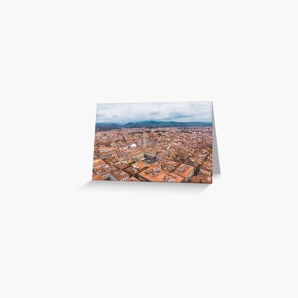 Historic Centre of Florence - Italy Greeting Card