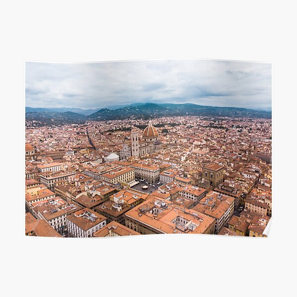 Historic Centre of Florence - Italy Poster