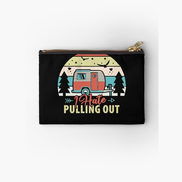 Item preview, I Hate Pulling Out Funny Camping Trailer Retro Travel designed and sold by RDVault.