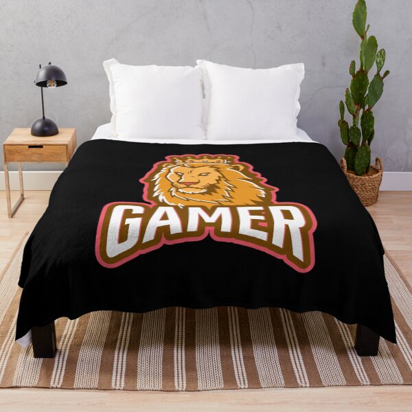 Item preview, Gamer with Brave Lion King designed and sold by PRIVARSHU.