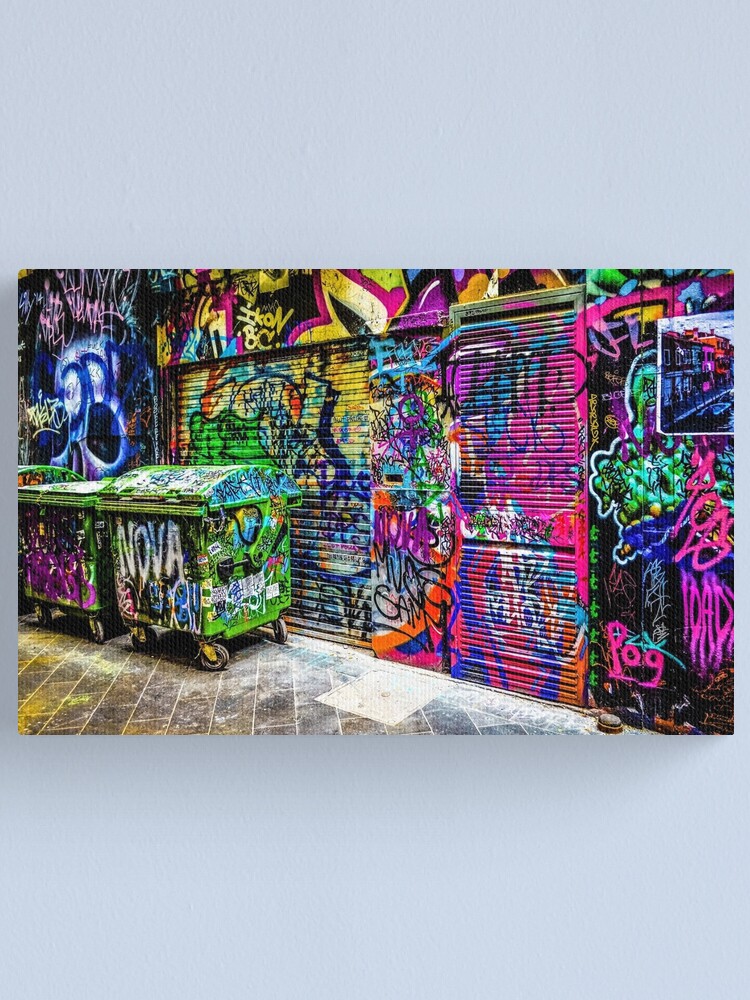 "Street Art" Canvas Print for Sale by darylfrakes Redbubble
