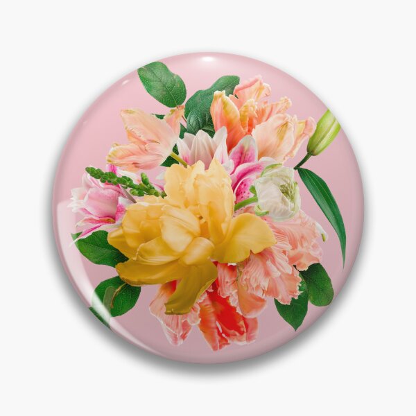 Item preview, Summer flower bouquet vintage floral pattern designed and sold by PG Illustration.