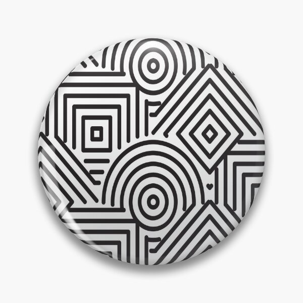 Item preview, lintah geometric shapes pattern designed and sold by DOOSKY M.