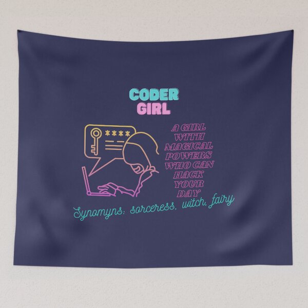 Item preview, coder girl designed and sold by fSocietyAUT.