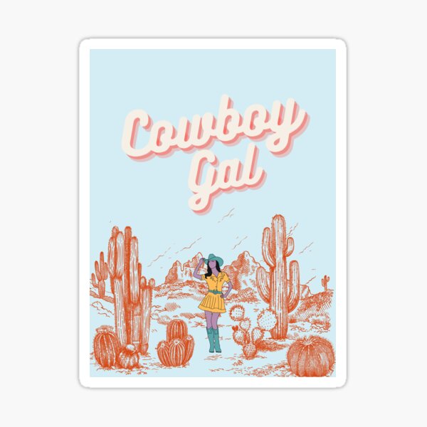Item preview, Cowboy Gal designed and sold by BurningRoots.