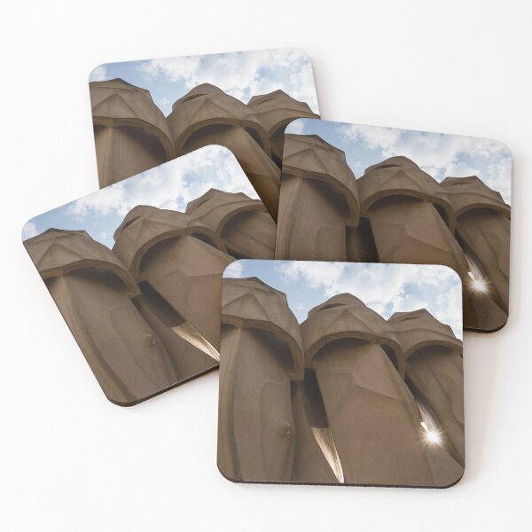 Item preview, Whimsical Chimneys - Antoni Gaudi, La Pedrera, Barcelona, Spain designed and sold by Georgia Mizuleva.